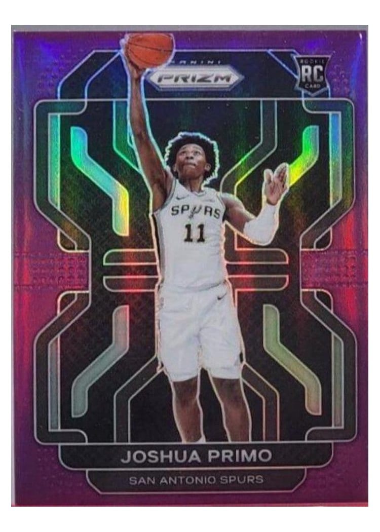 2021-22 Panini Prizm Base Set Joshua Primo #298 card