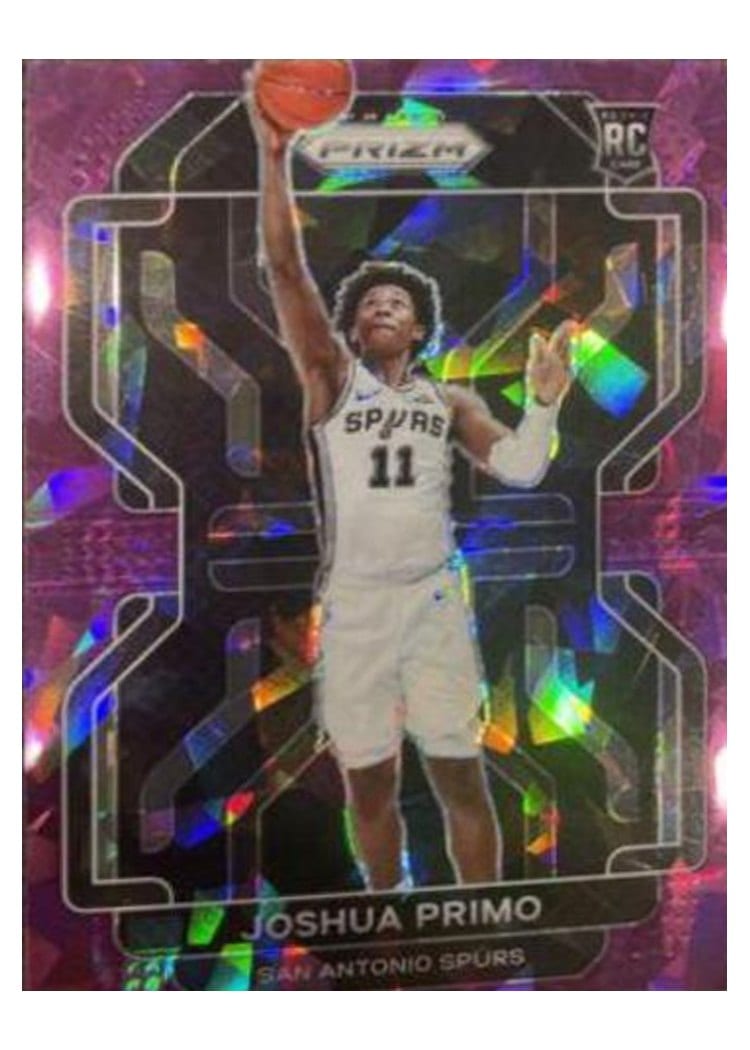 2021-22 Panini Prizm Base Set Joshua Primo #298 card