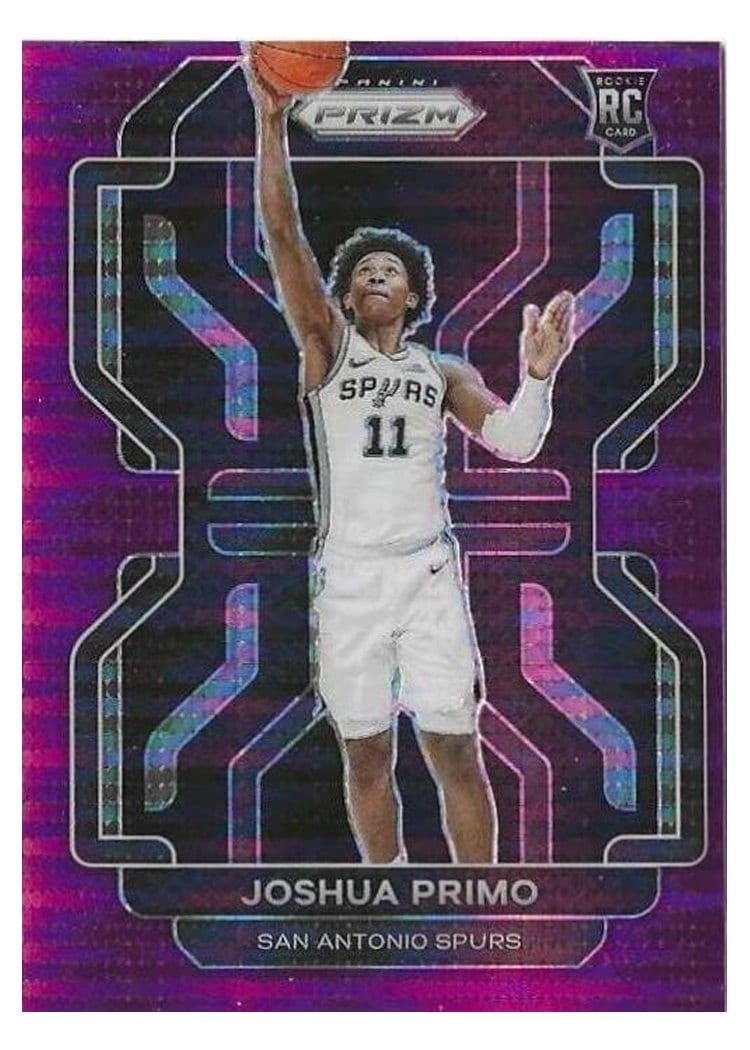 2021-22 Panini Prizm Base Set Joshua Primo #298 card