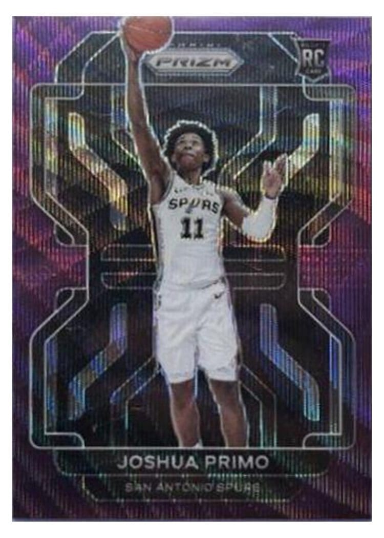 2021-22 Panini Prizm Base Set Joshua Primo #298 card