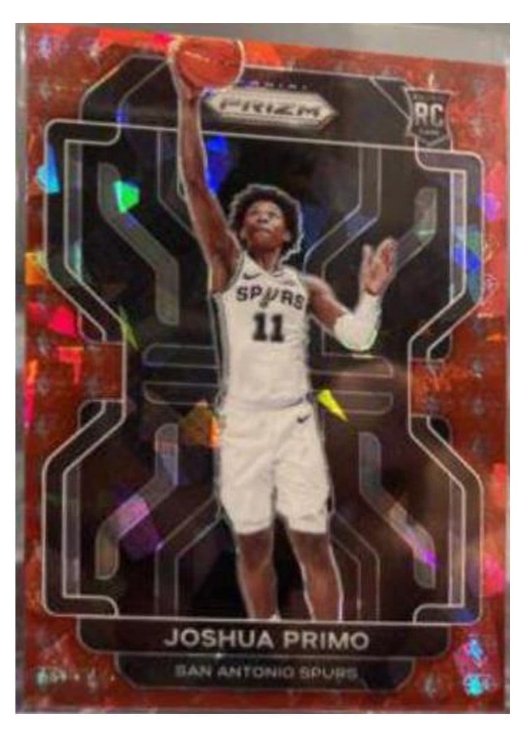2021-22 Panini Prizm Base Set Joshua Primo #298 card
