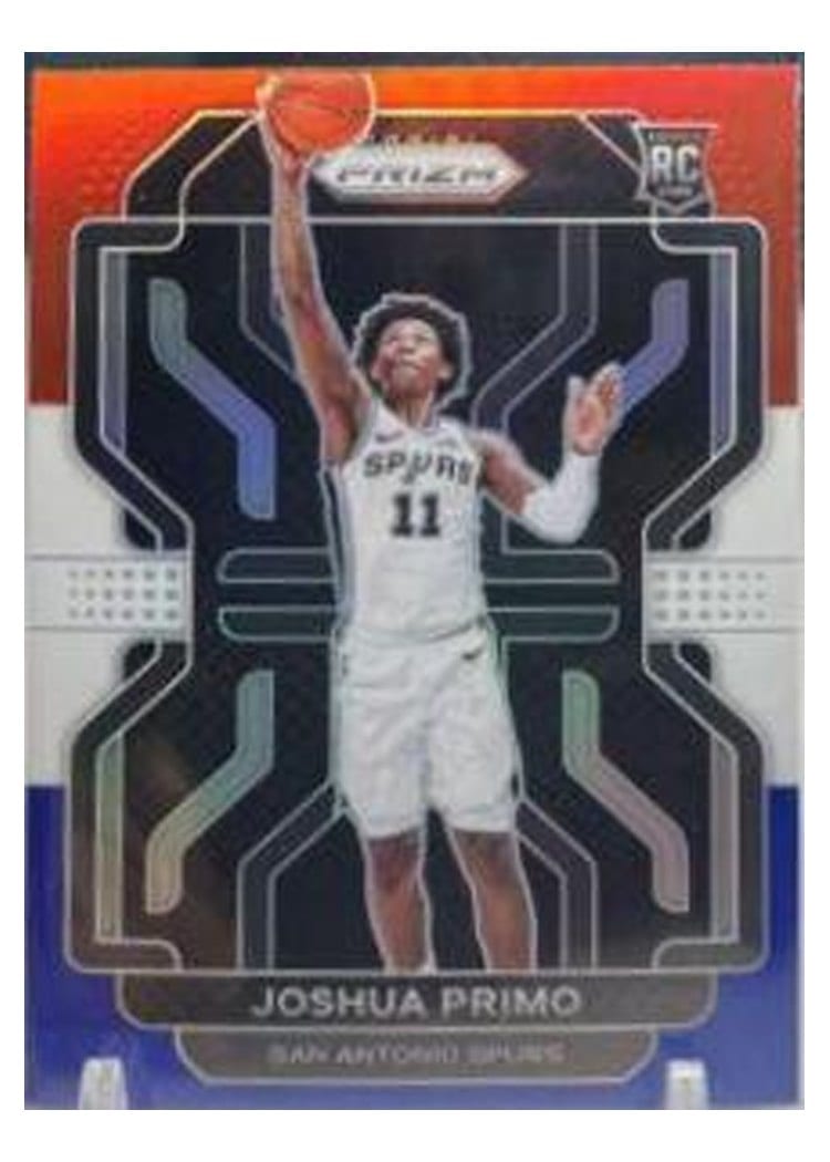2021-22 Panini Prizm Base Set Joshua Primo #298 card