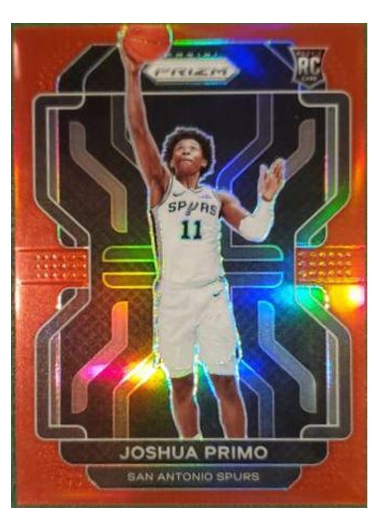 2021-22 Panini Prizm Base Set Joshua Primo #298 card