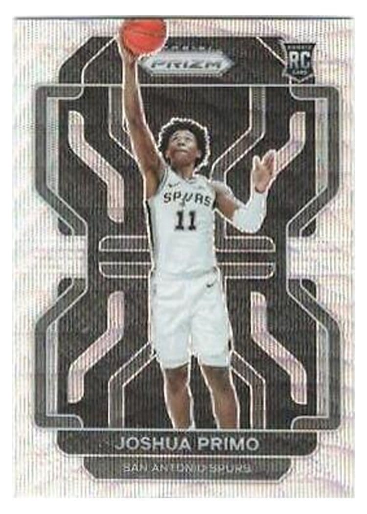2021-22 Panini Prizm Base Set Joshua Primo #298 card