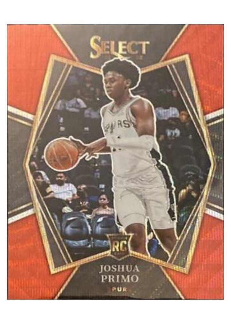 2021-22 Panini Select Base Set Joshua Primo #153 card