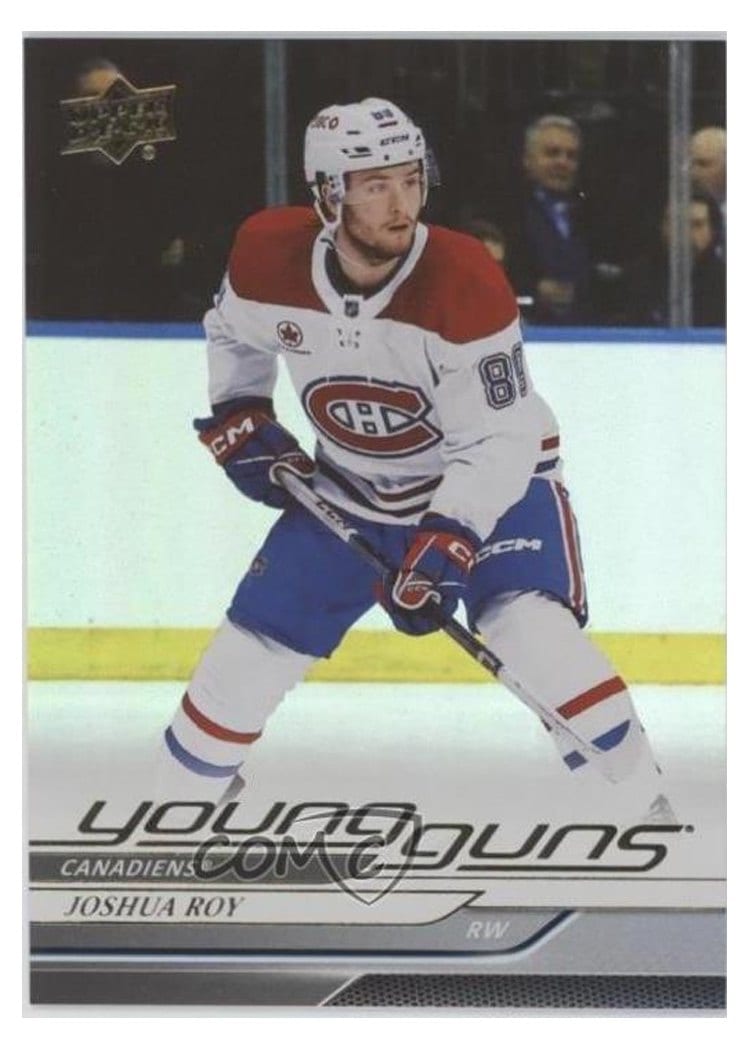 2024-25 Upper Deck Base Set Joshua Roy Silver Foil #246 card