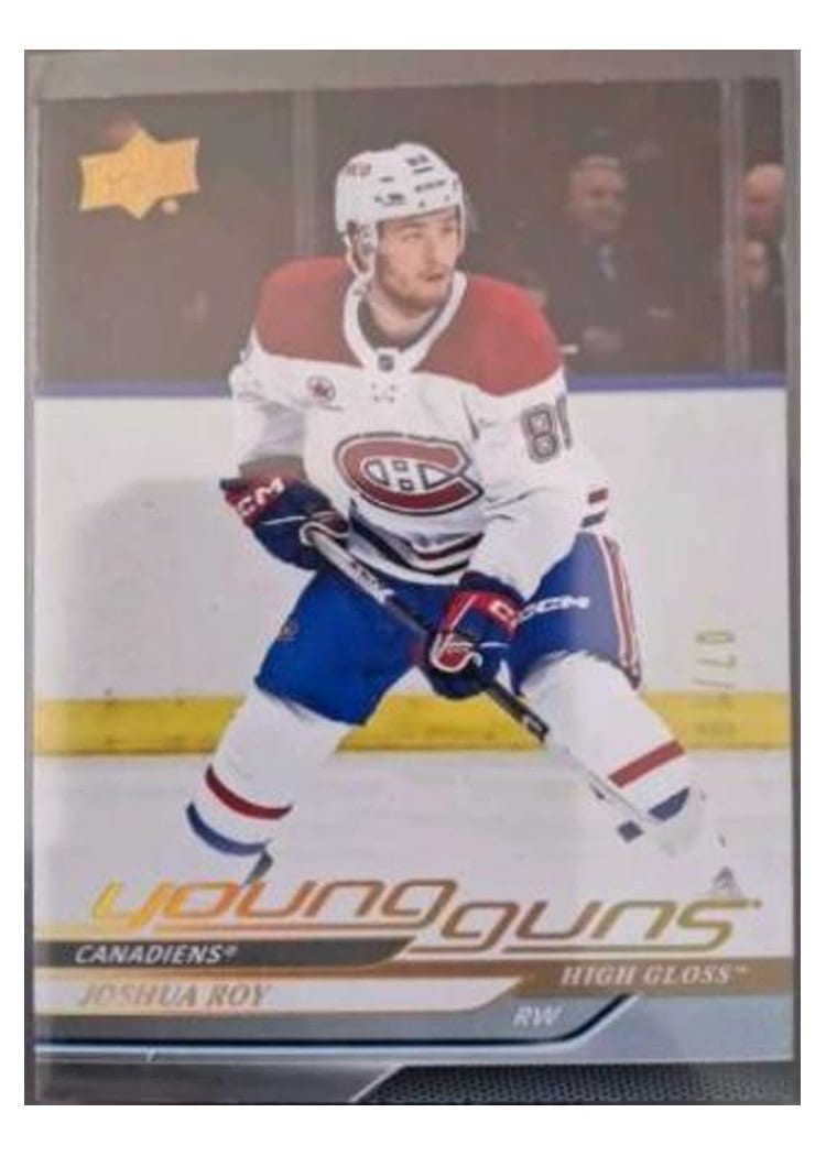 2024-25 Upper Deck Base Set Joshua Roy #246 card