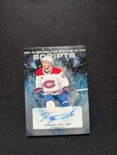 2024-25 Upper Deck Black Diamond Sparkling Rookie Scripts Joshua Roy #SRS-JR card