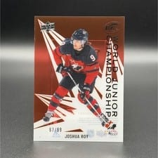 2024-25 Upper Deck Ice Ice Premieres Minis Joshua Roy #MP-JR card
