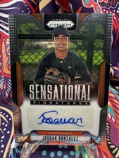 2025 Panini Prizm Sensational Signatures Josuar Gonzalez #SS-JG