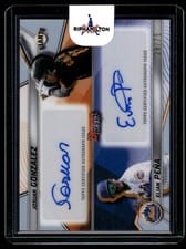 2025 Bowman's Best Dual Autographs Josuar Gonzalez / Elian Peña #DA-GP card