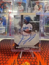 2023 Bowman Sterling Prospect Autographs Josue De Paula #PA-JD card