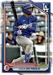 2024 Bowman Draft Base Set Josue De Paula #BD-47 card