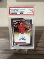 2024 Bowman Chrome Prospects Autographs Joswa Lugo #CPA-JL card