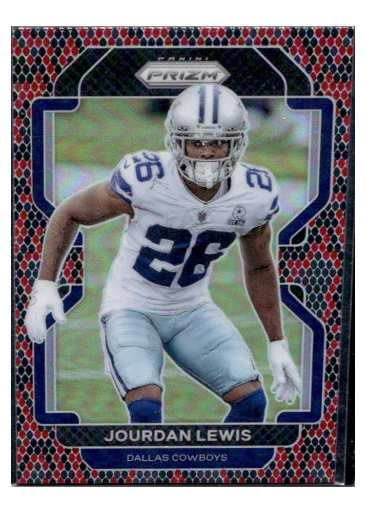 2021 Panini Prizm Base Set Jourdan Lewis Snakeskin Prizm #246