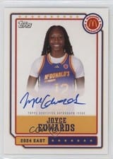 2024 Topps Chrome McDonald's All-American Event Autographs Joyce Edwards #EA-JE card