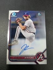 2022 Bowman Draft Chrome Autographs JR Ritchie #CDA-JR card