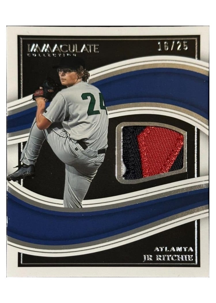 2023 Panini Immaculate Collection Black Materials Prime JR Ritchie #IBMP-JR card