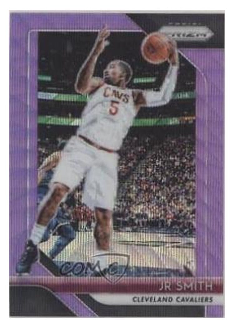 2018-19 Panini Prizm Base Set JR Smith #180 card