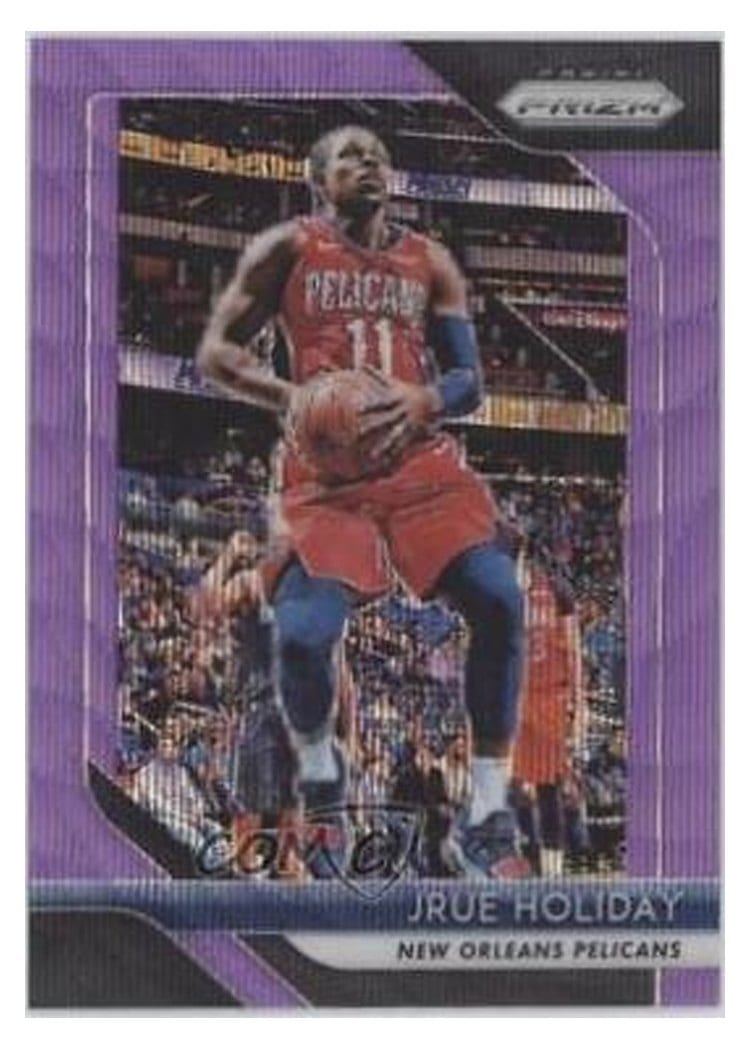 2018-19 Panini Prizm Base Set Jrue Holiday #137 card