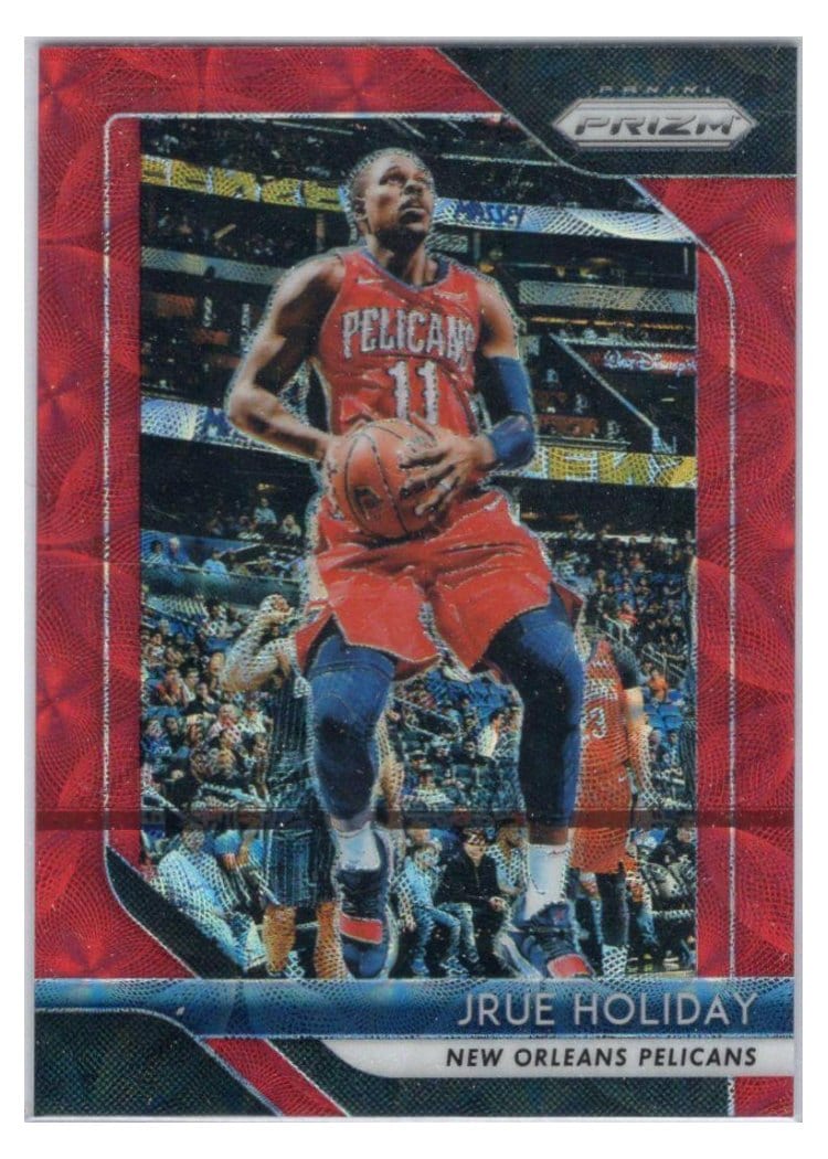 2018-19 Panini Prizm Base Set Jrue Holiday #137 card