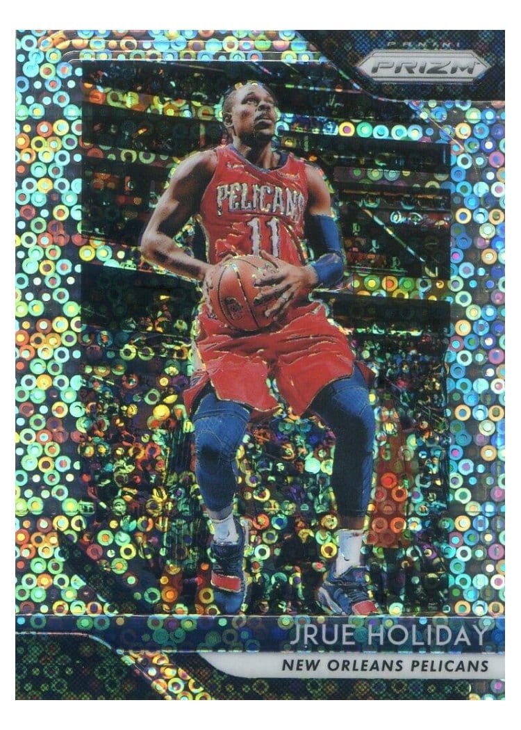 2018-19 Panini Prizm Base Set Jrue Holiday #137 card