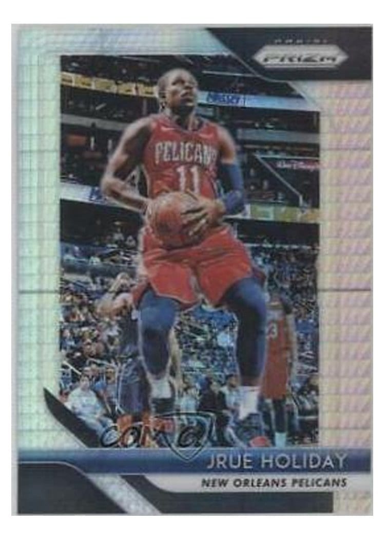 2018-19 Panini Prizm Base Set Jrue Holiday #137 card