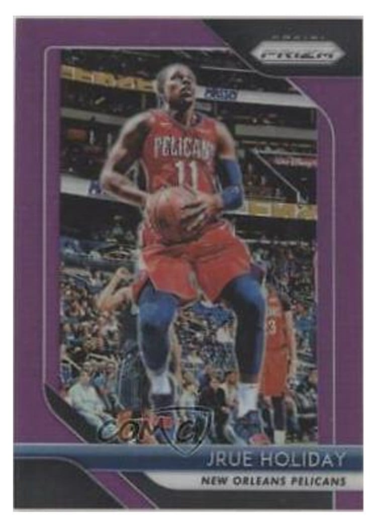 2018-19 Panini Prizm Base Set Jrue Holiday #137 card