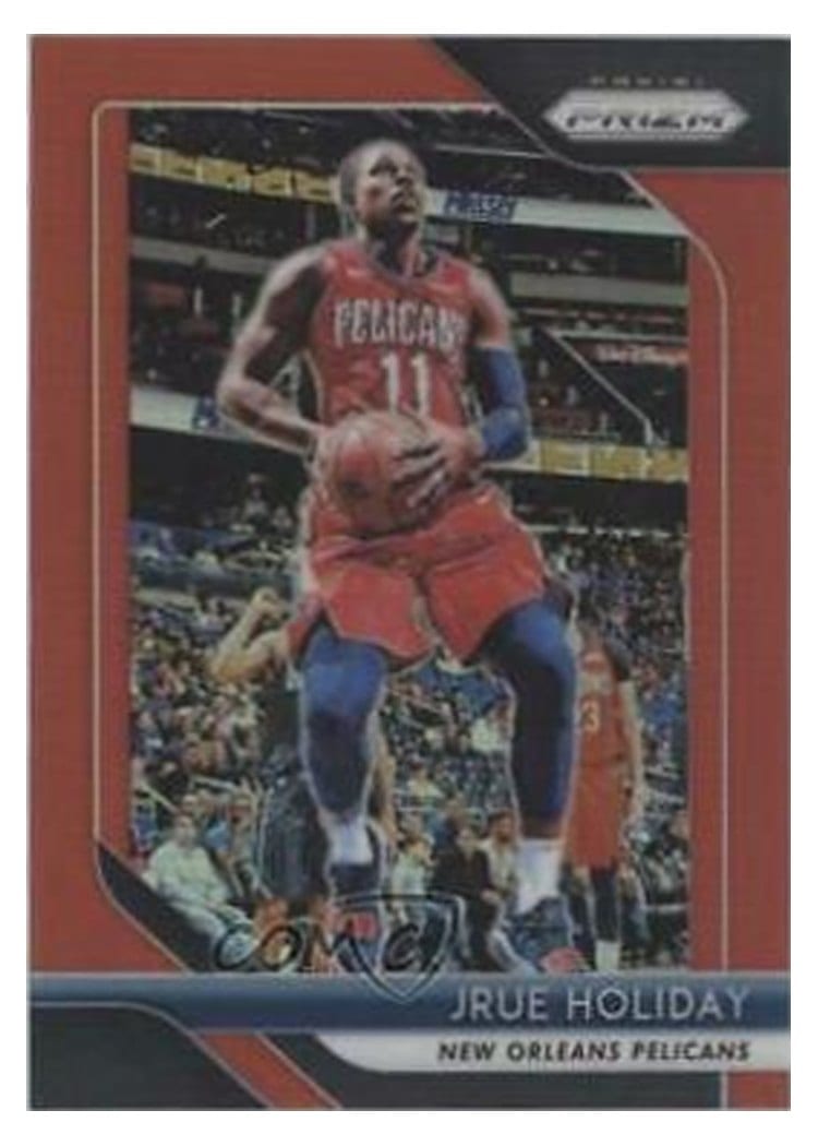 2018-19 Panini Prizm Base Set Jrue Holiday #137 card