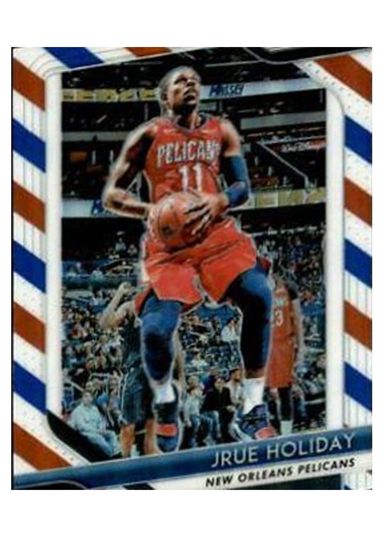 2018-19 Panini Prizm Base Set Jrue Holiday #137 card