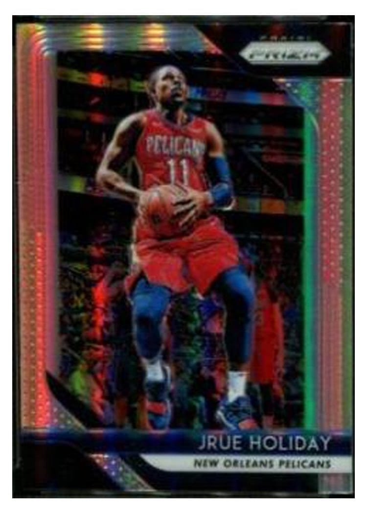 2018-19 Panini Prizm Base Set Jrue Holiday #137 card