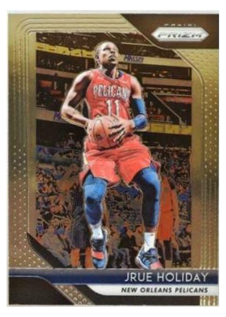 2018-19 Panini Prizm Base Set Jrue Holiday #137 card