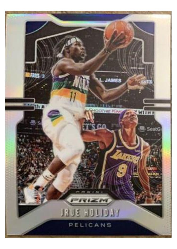 2019-20 Panini Prizm Base Set Jrue Holiday #170 card