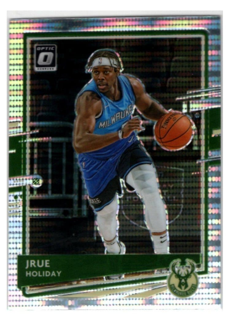 2020-21 Donruss Optic Base Set Jrue Holiday #106 card