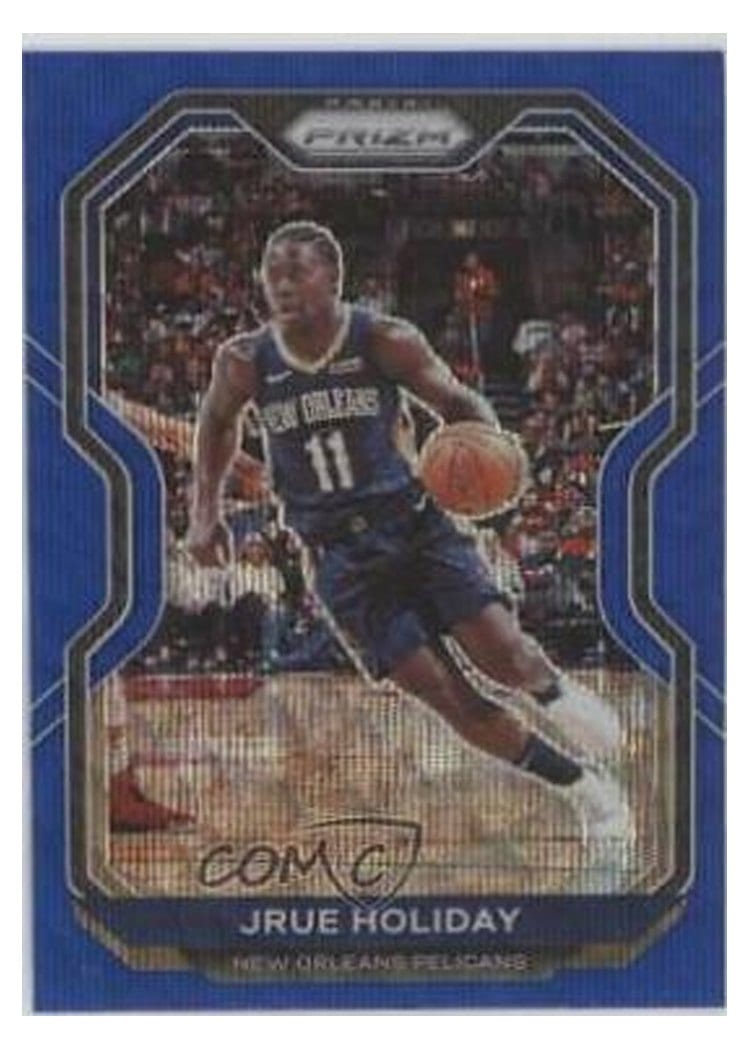 2020-21 Panini Prizm Base Set Jrue Holiday #75 card