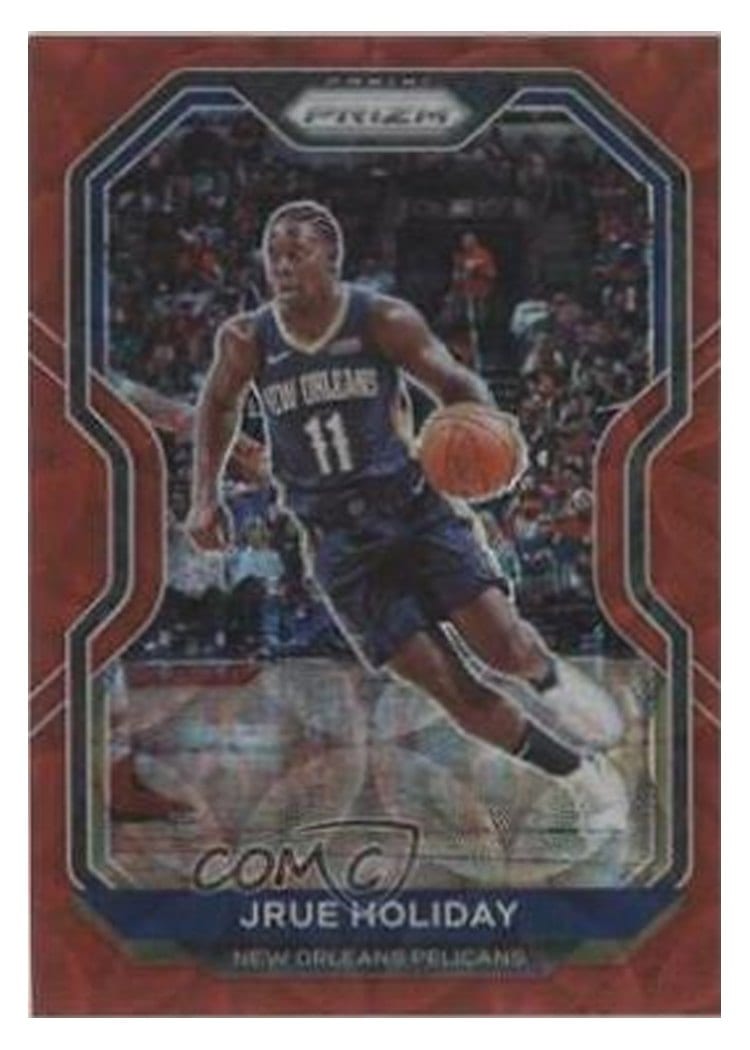 2020-21 Panini Prizm Base Set Jrue Holiday #75 card