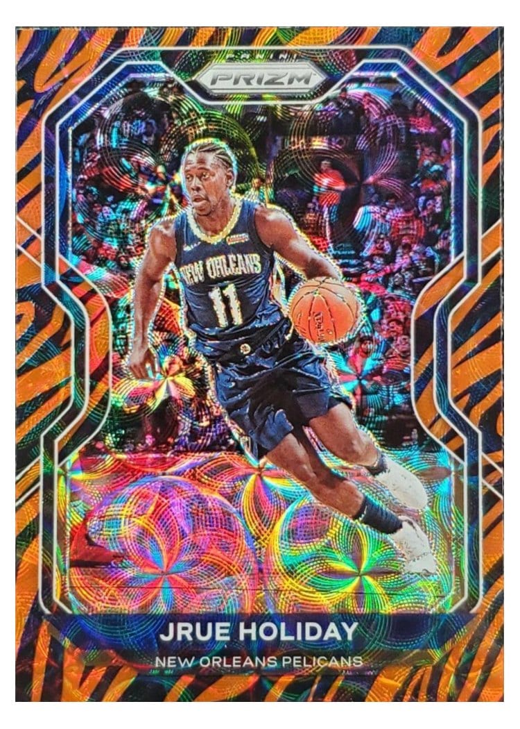 2020-21 Panini Prizm Base Set Jrue Holiday #75 card