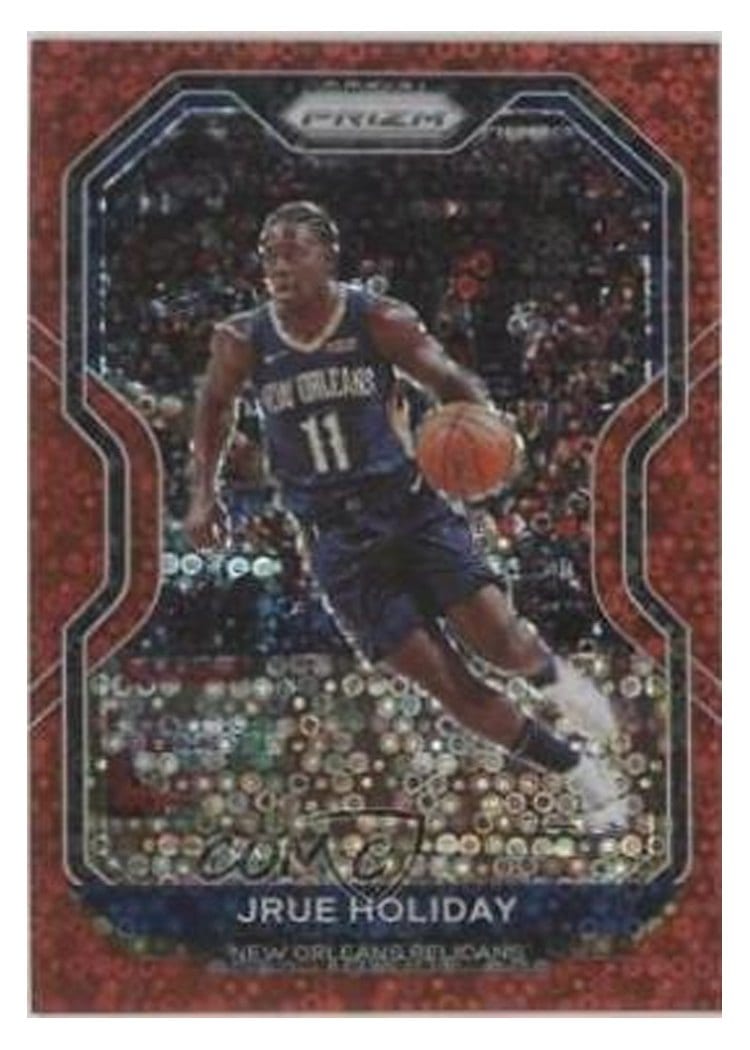 2020-21 Panini Prizm Base Set Jrue Holiday #75 card