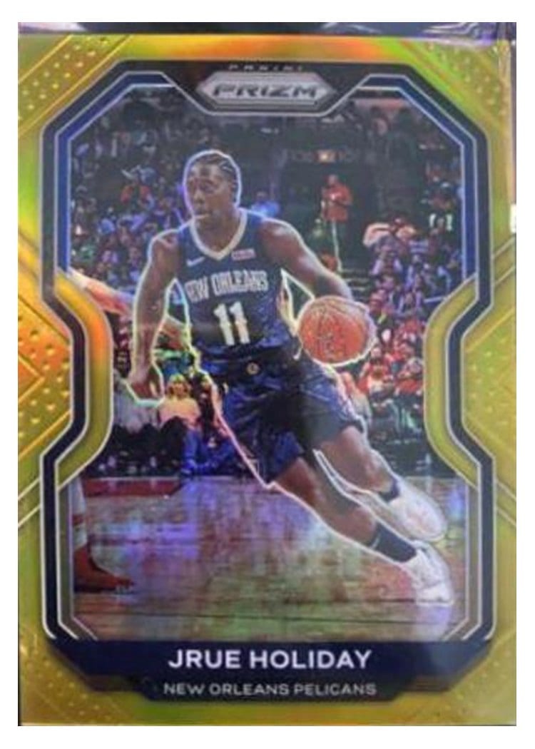 2020-21 Panini Prizm Base Set Jrue Holiday #75 card