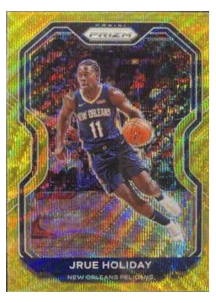 2020-21 Panini Prizm Base Set Jrue Holiday #75 card
