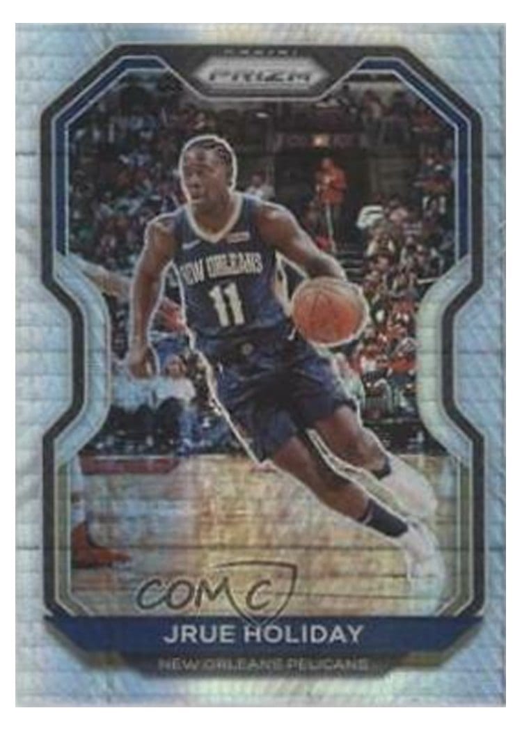 2020-21 Panini Prizm Base Set Jrue Holiday #75 card