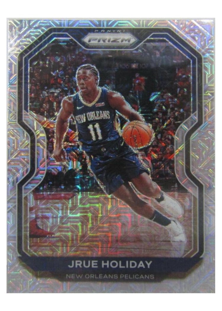 2020-21 Panini Prizm Base Set Jrue Holiday #75 card