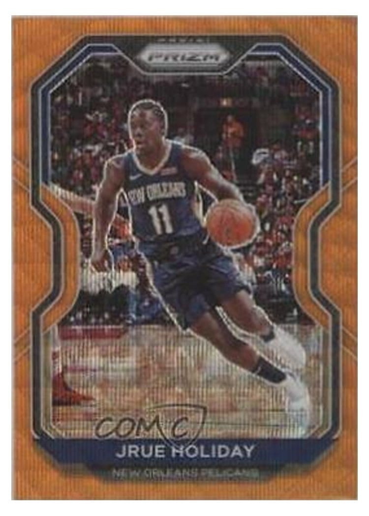 2020-21 Panini Prizm Base Set Jrue Holiday #75 card