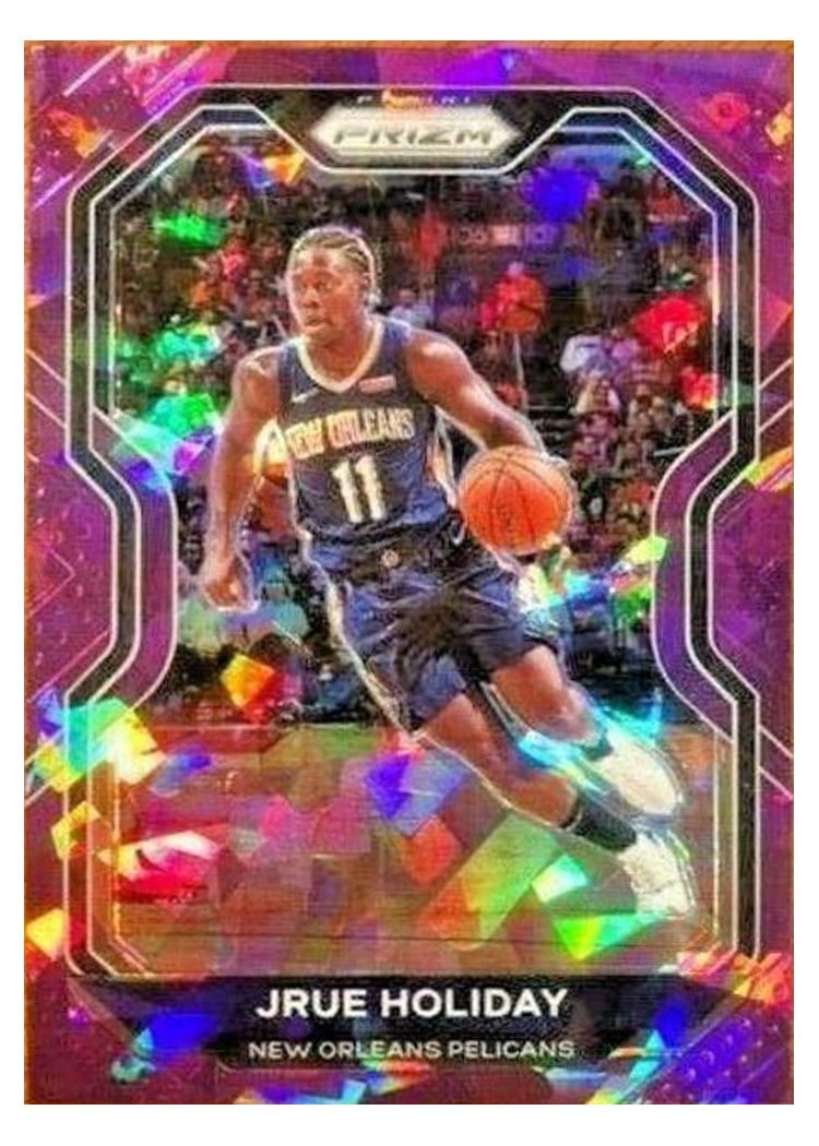 2020-21 Panini Prizm Base Set Jrue Holiday #75 card