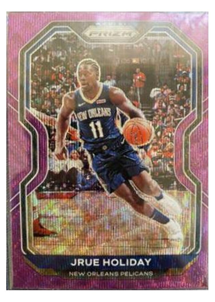 2020-21 Panini Prizm Base Set Jrue Holiday #75 card
