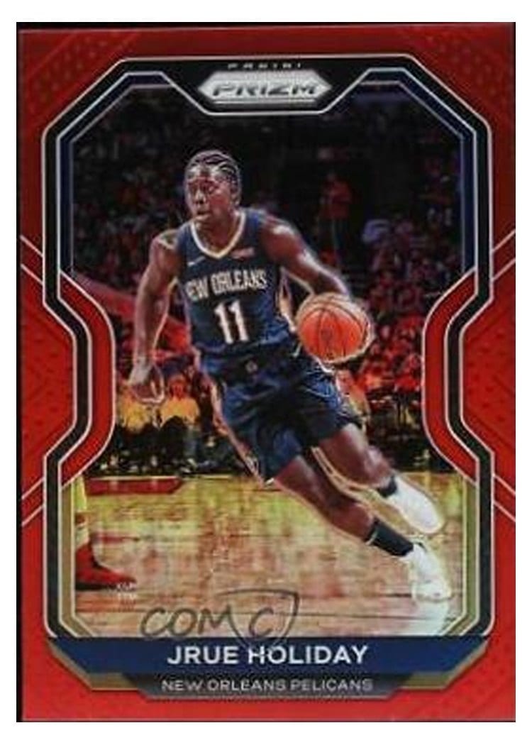 2020-21 Panini Prizm Base Set Jrue Holiday #75 card