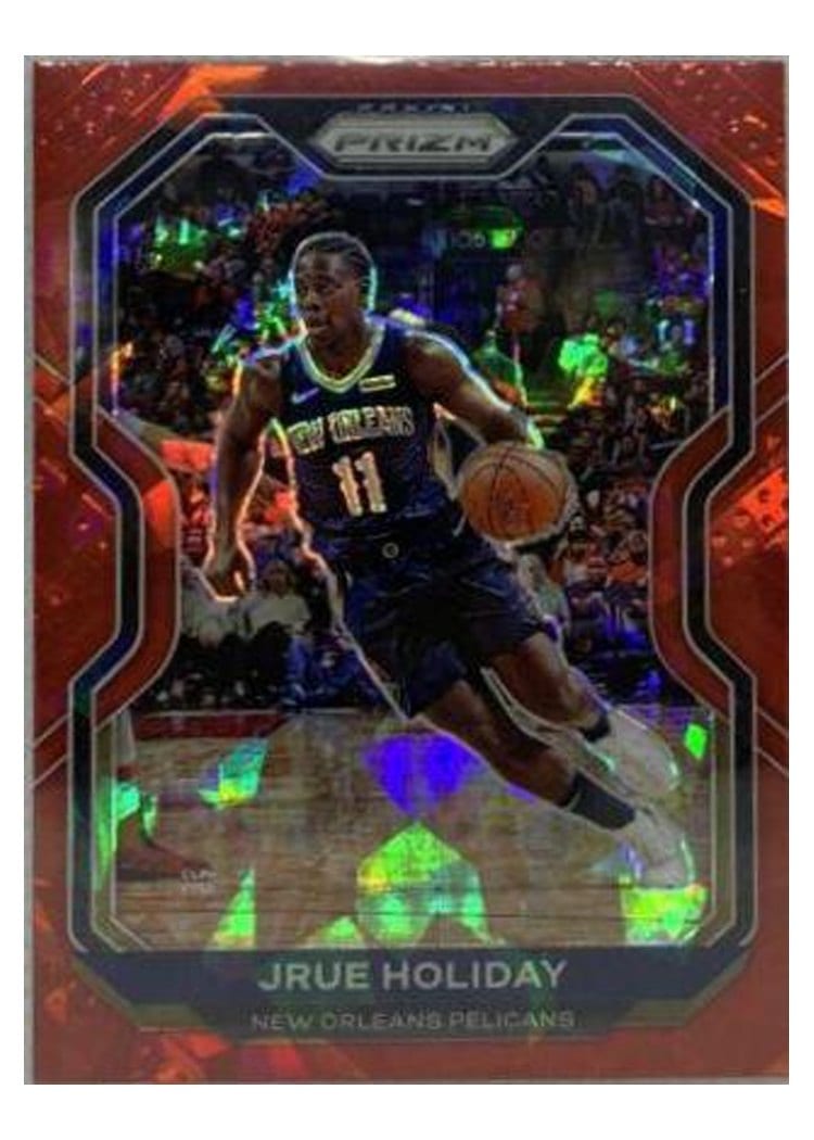 2020-21 Panini Prizm Base Set Jrue Holiday #75 card