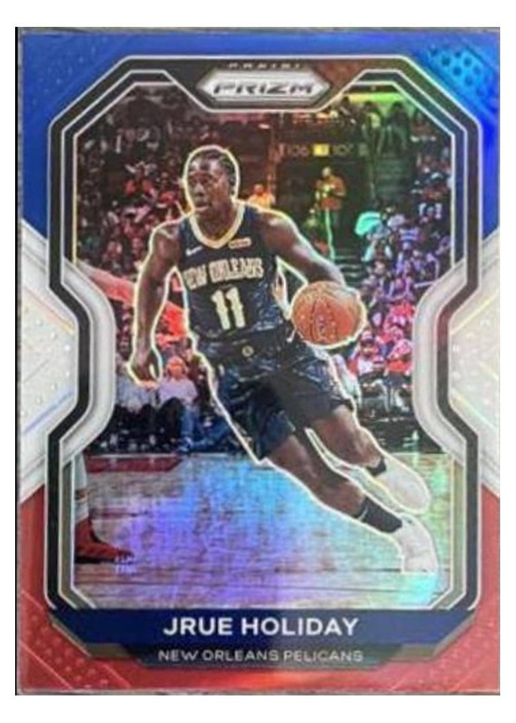 2020-21 Panini Prizm Base Set Jrue Holiday #75 card