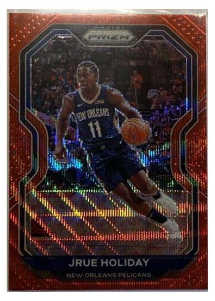 2020-21 Panini Prizm Base Set Jrue Holiday #75 card