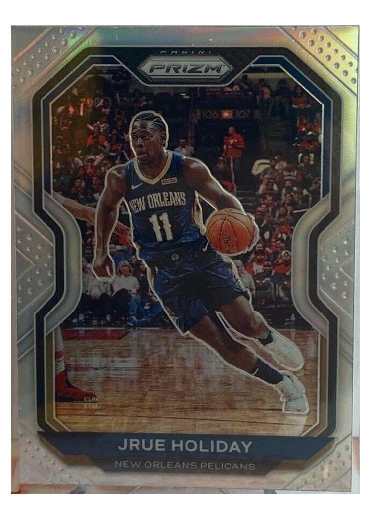 2020-21 Panini Prizm Base Set Jrue Holiday #75 card